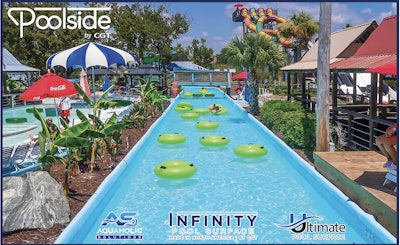PVC Membrane Revitalizes Lazy Rivers at Florida Waterpark