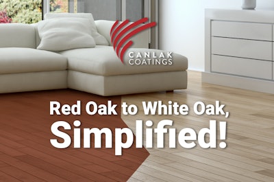 Transform Red Oak Into White Oak In One Easy Step (Sponsored)