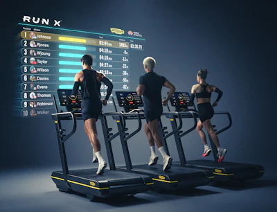 RUN X™, the First 5K World Treadmill Championship, Is Kicking Off