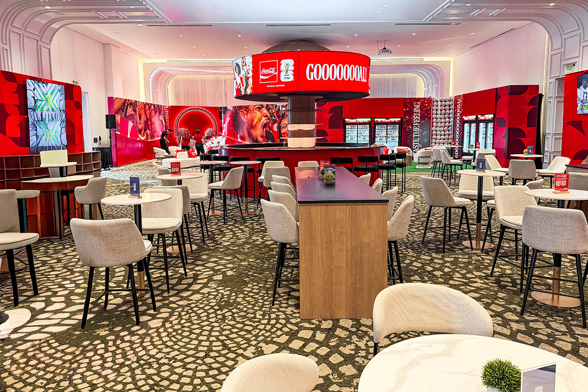 How Britten Brought Coca-Cola's FIFA World Cup Hospitality Suites to Life With Power Planners
